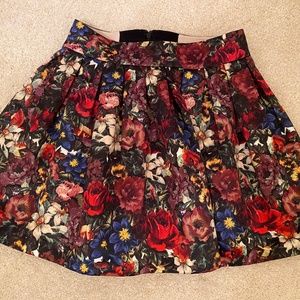 Alice + Olivia floral skirt sz0